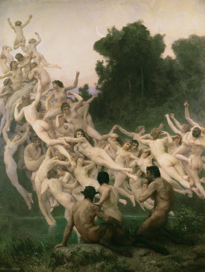 Die Oreaden von William Adolphe Bouguereau